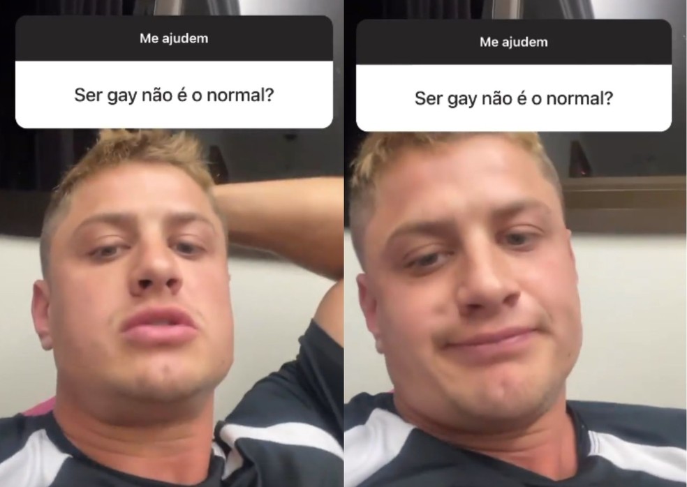 Lucas Gallina causa revolta ao dizer que ser gay não é normal