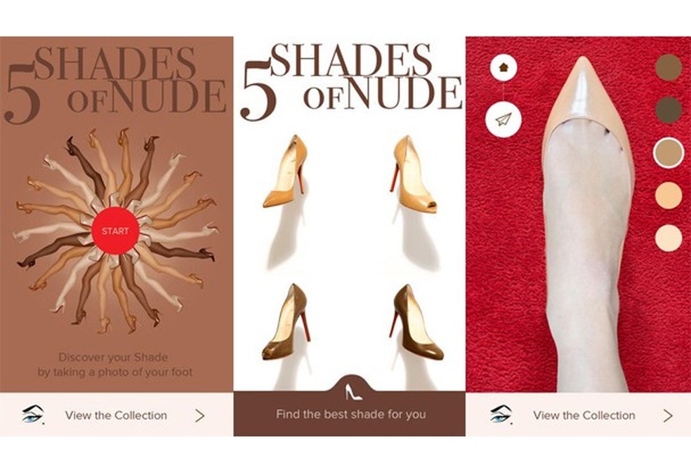 Tons De Nude Conhe A O Novo Aplicativo Da Louboutin