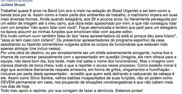 Bruna Drews Revela Ter Sofrido Ass Dio Sexual O Datena Destruiu A Minha Carreira