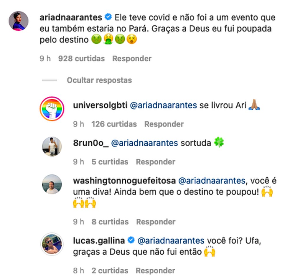 Lucas Gallina causa revolta ao dizer que ser gay não é normal