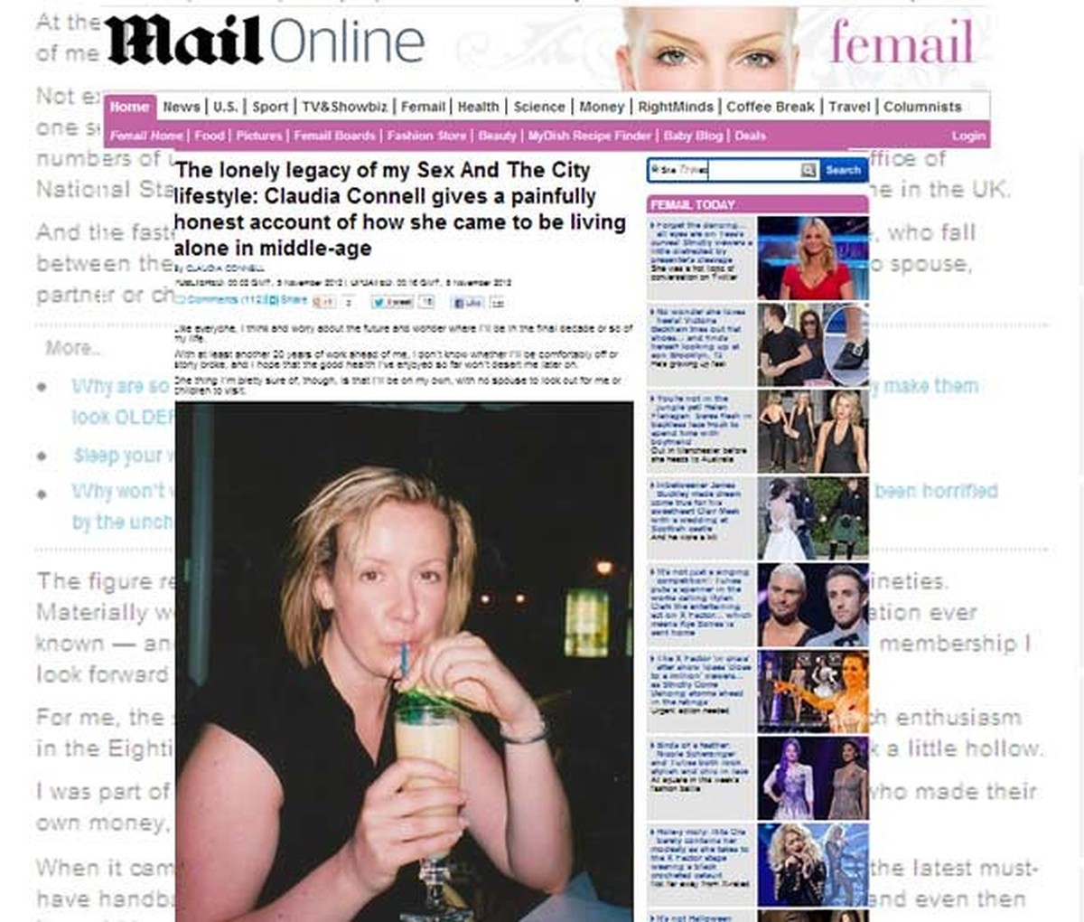 Milhões de pessoas vivendo sozinhas no Reino Unido e a culpa é de Sex and the City