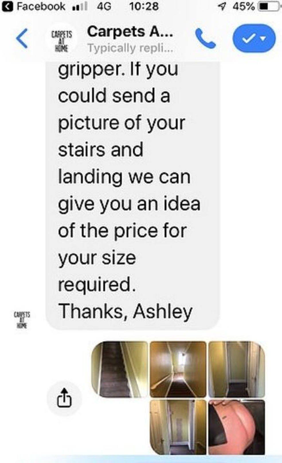 Mulher manda nude cômico sem querer para empresa de carpete e viraliza na internet