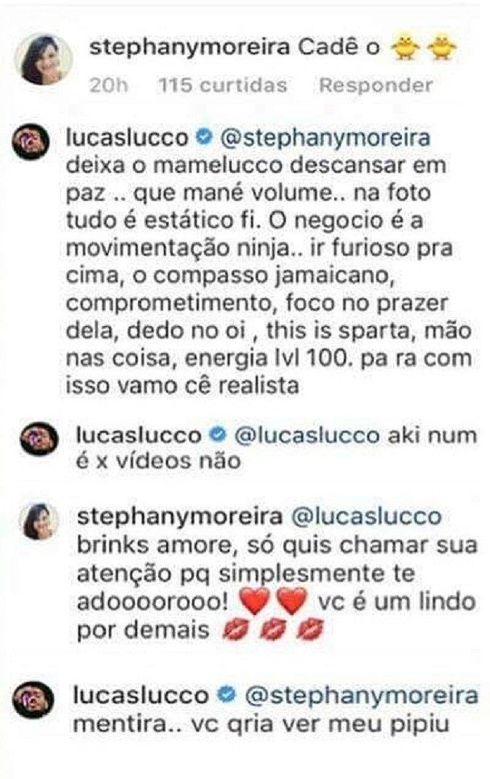 Lucas Lucco Rebate F Que Fez Pergunta Indiscreta Aqui N O Xvideos N O