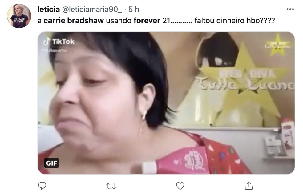 Carrie Bradshaw usou um vestido da Forever nas gravações do novo Sex and the City e os fãs