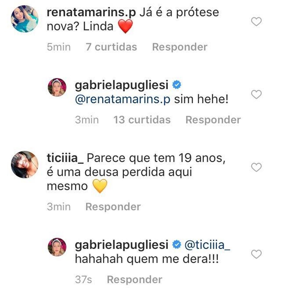 Gabriela Pugliesi posa de lingerie e arranca suspiros dos fãs