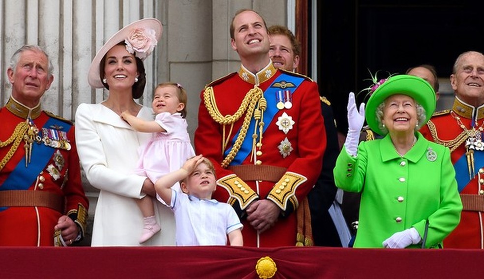 Família real britânica (Foto: Getty Images) — Foto: Glamour