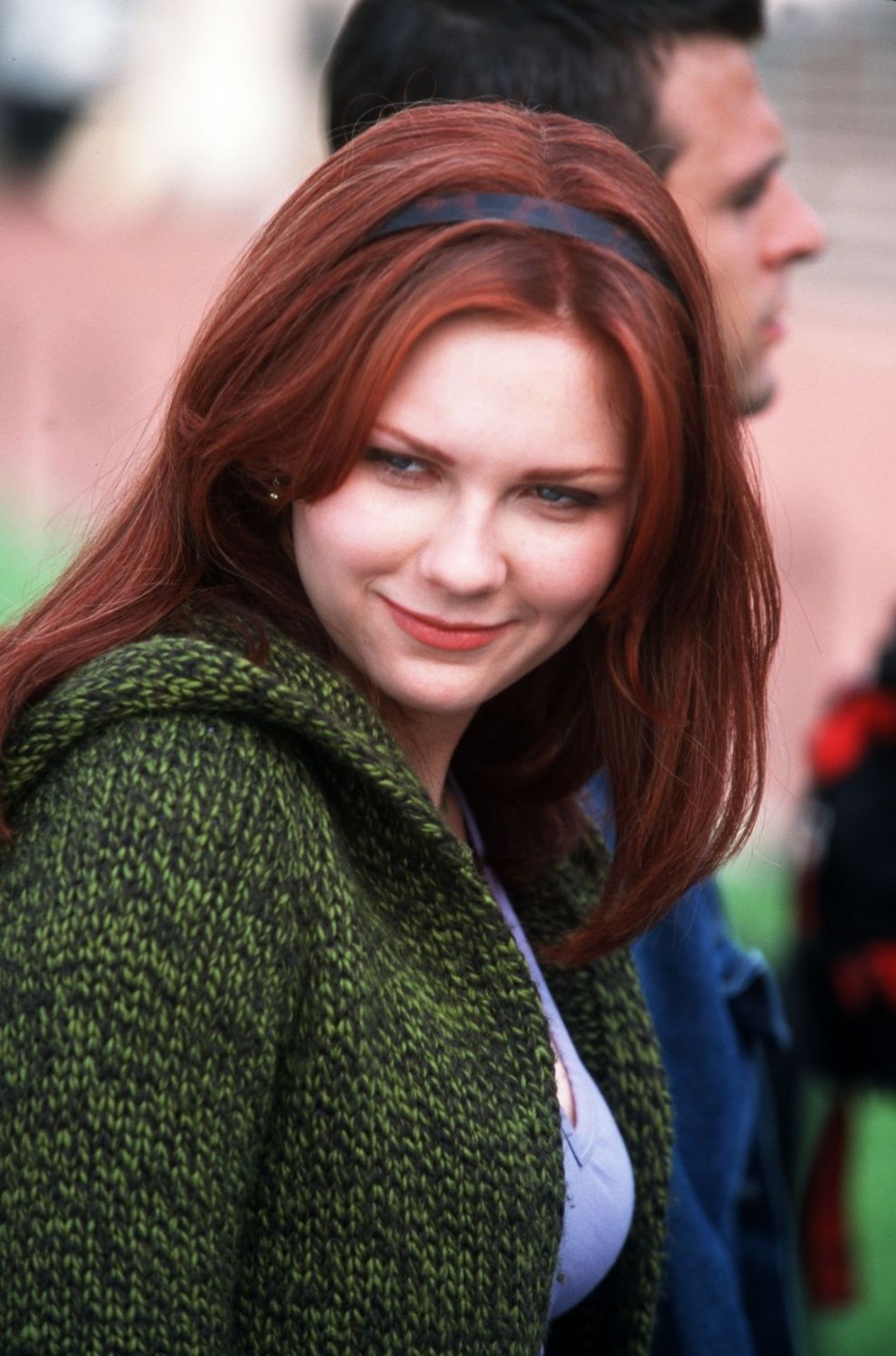 Kirsten Dunst como Mary Jane em 'Homem Aranha' de 2002 — Foto: Divulgação