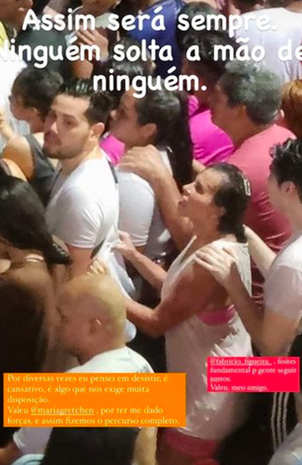 Gretchen enfrenta multidão no Círio de Nazaré para pagar promessa pela cura  de Simony