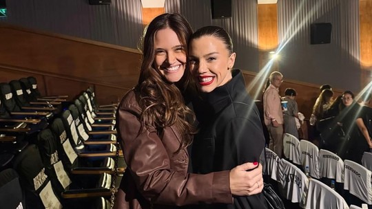 Alice Wegmann e Juliana Paiva registram reencontro 14 anos após 'Malhação'