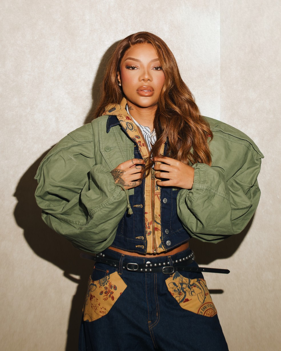 Ludmilla no Super Bowl 2026 — Foto: @stefflima