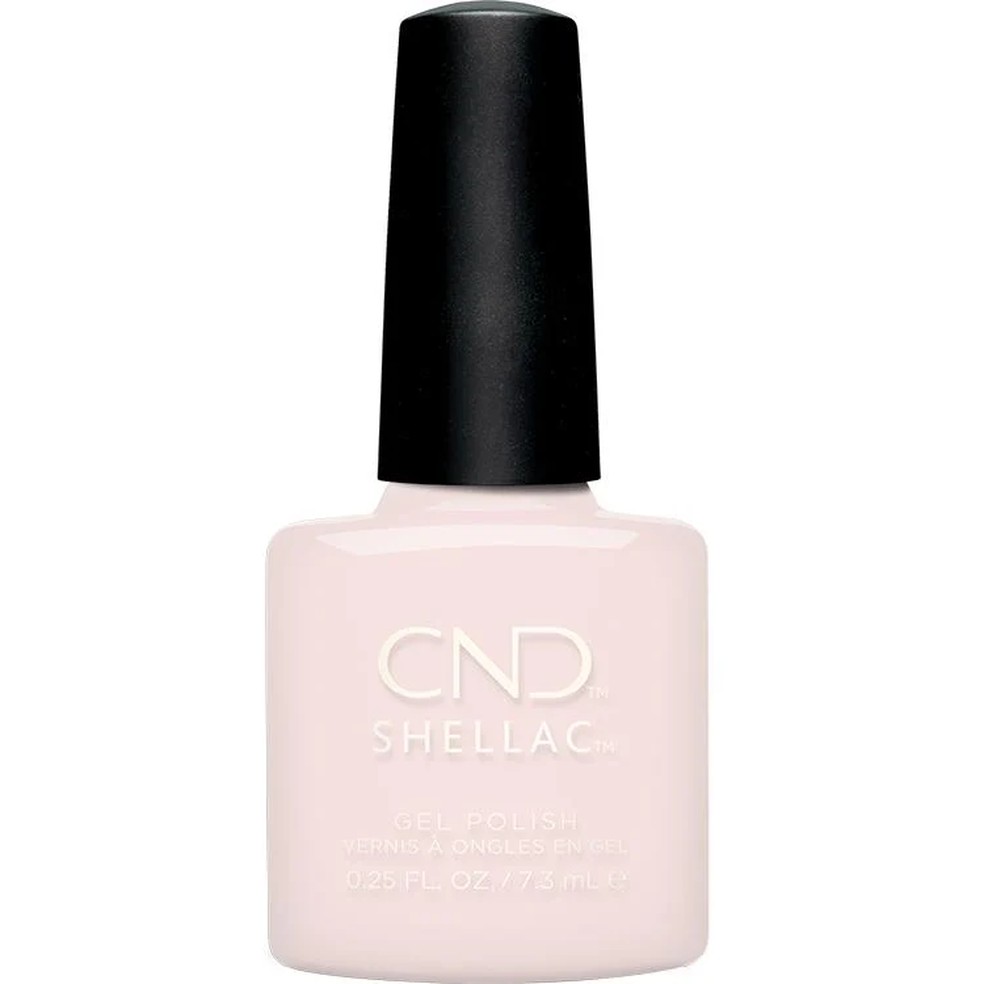 Esmalte Shellac cor Satin Slippers, CND (US$ 16.95) — Foto: Divulgação