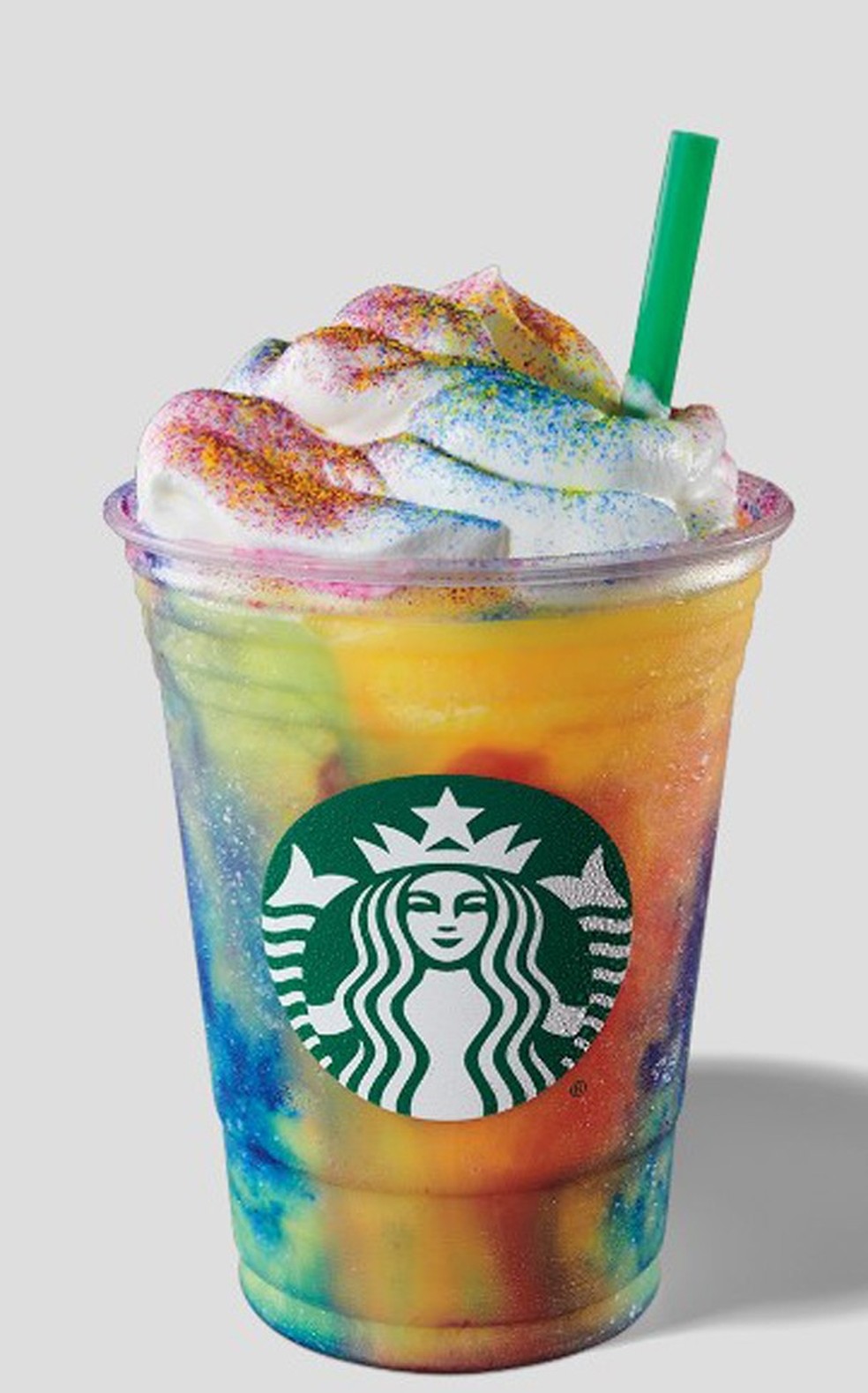 Starbucks lança Frappuccino Tie-Dye e ele é muito fotogênico (Foto: Divulgação) — Foto: Glamour