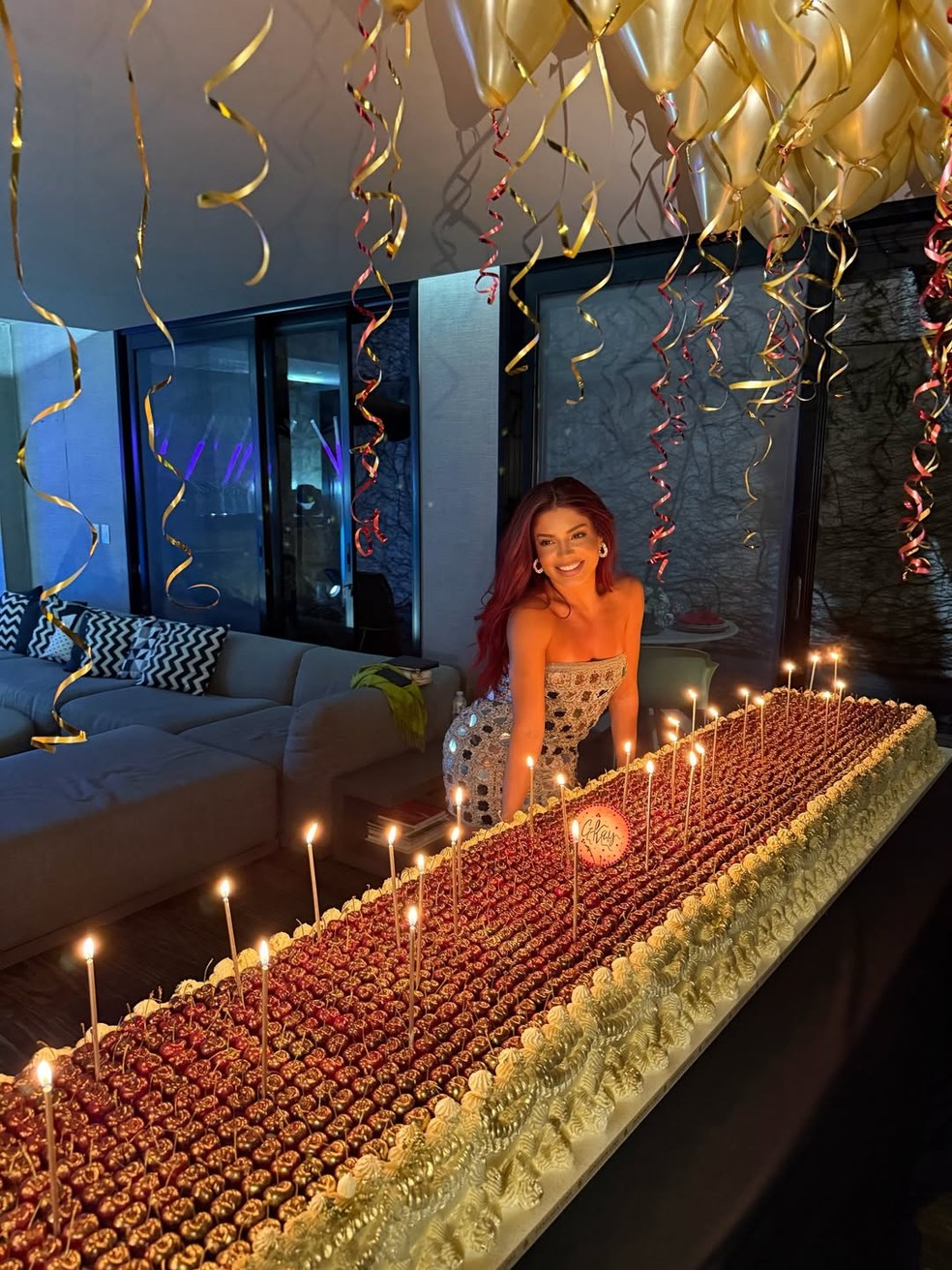 Festa de aniversário de Gkay — Foto: Reprodução/Instagram