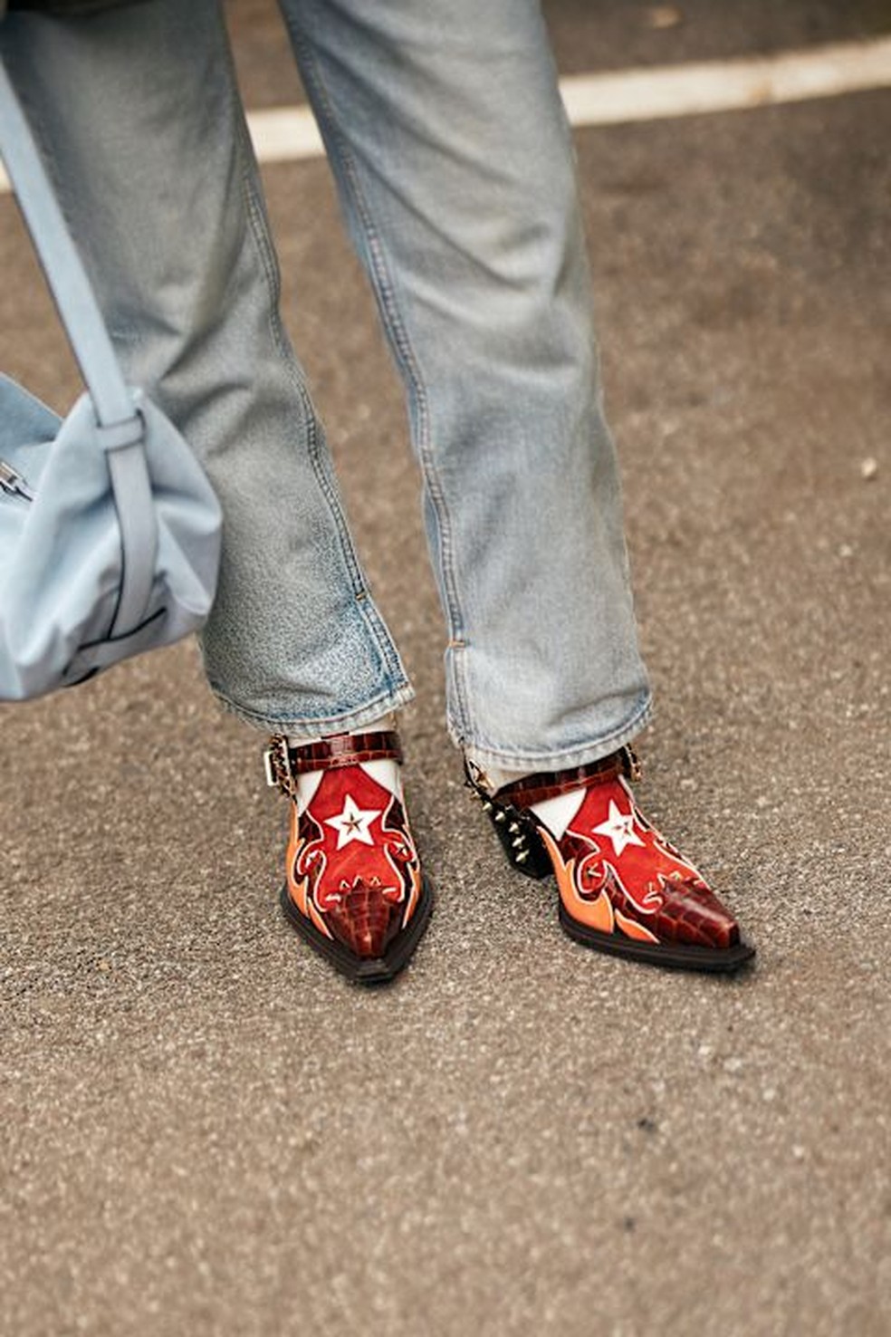 7 sapatos inusitados direto do street style — Foto: Launchmetrics Spotlight