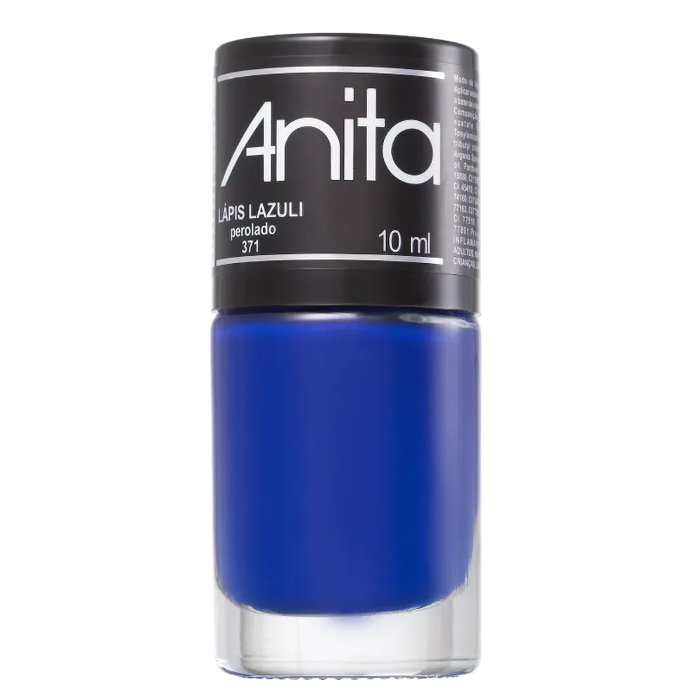 Esmalte cor Lápis Lazuli 371, Anita (R$ 10,28) — Foto: Divulgação
