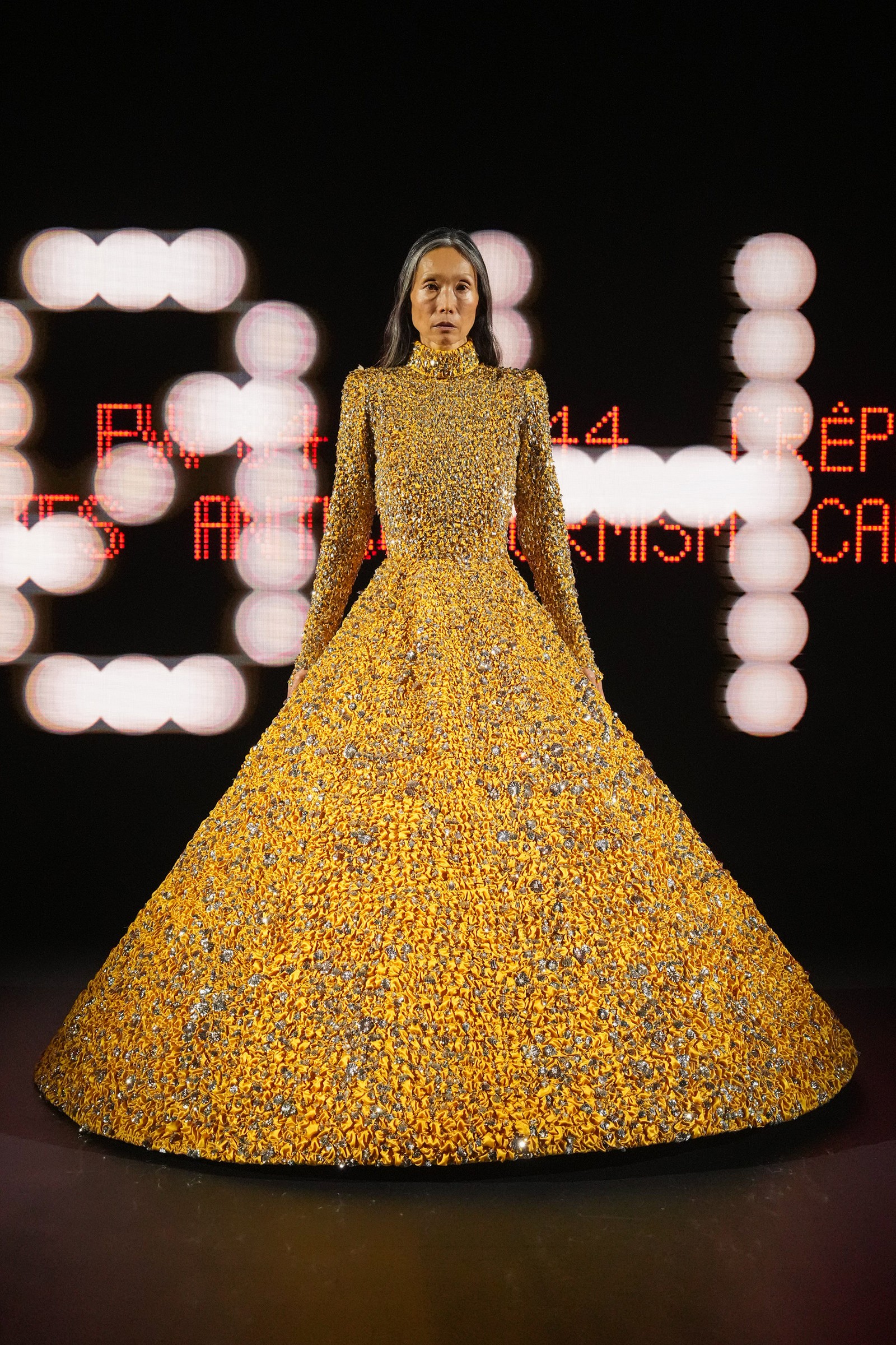 Valentino alta-costura primavera/verão 2025 — Foto: Launchmetrics Spotlight