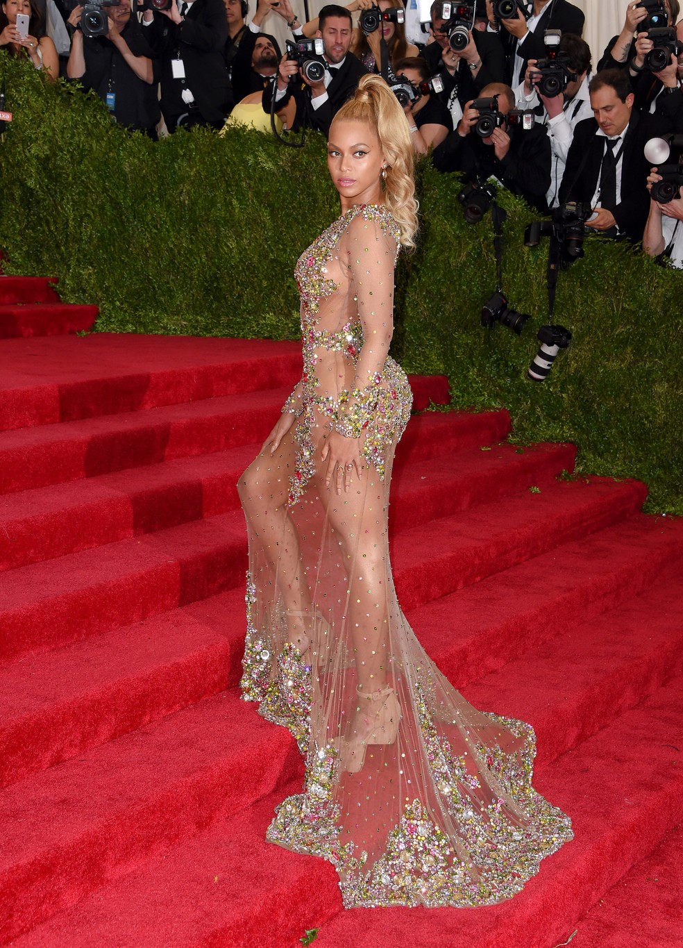 Beyoncé no Met Gala — Foto: Getty Images