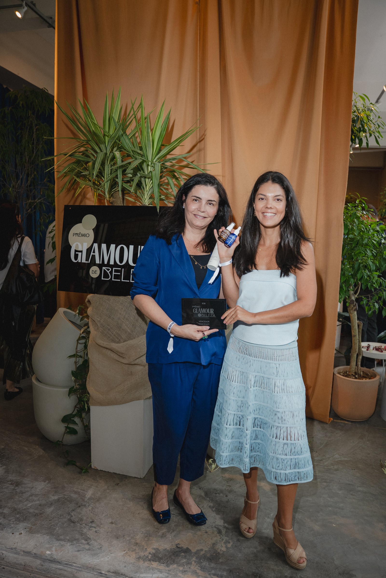 Dullis Carvalho e Eduarda Lopes — Foto: glamour