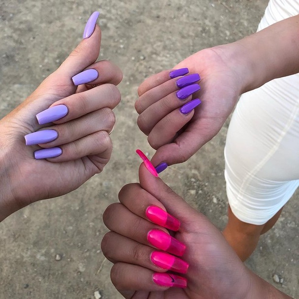 Unha de "gelatina" (Foto:  ) — Foto: Glamour