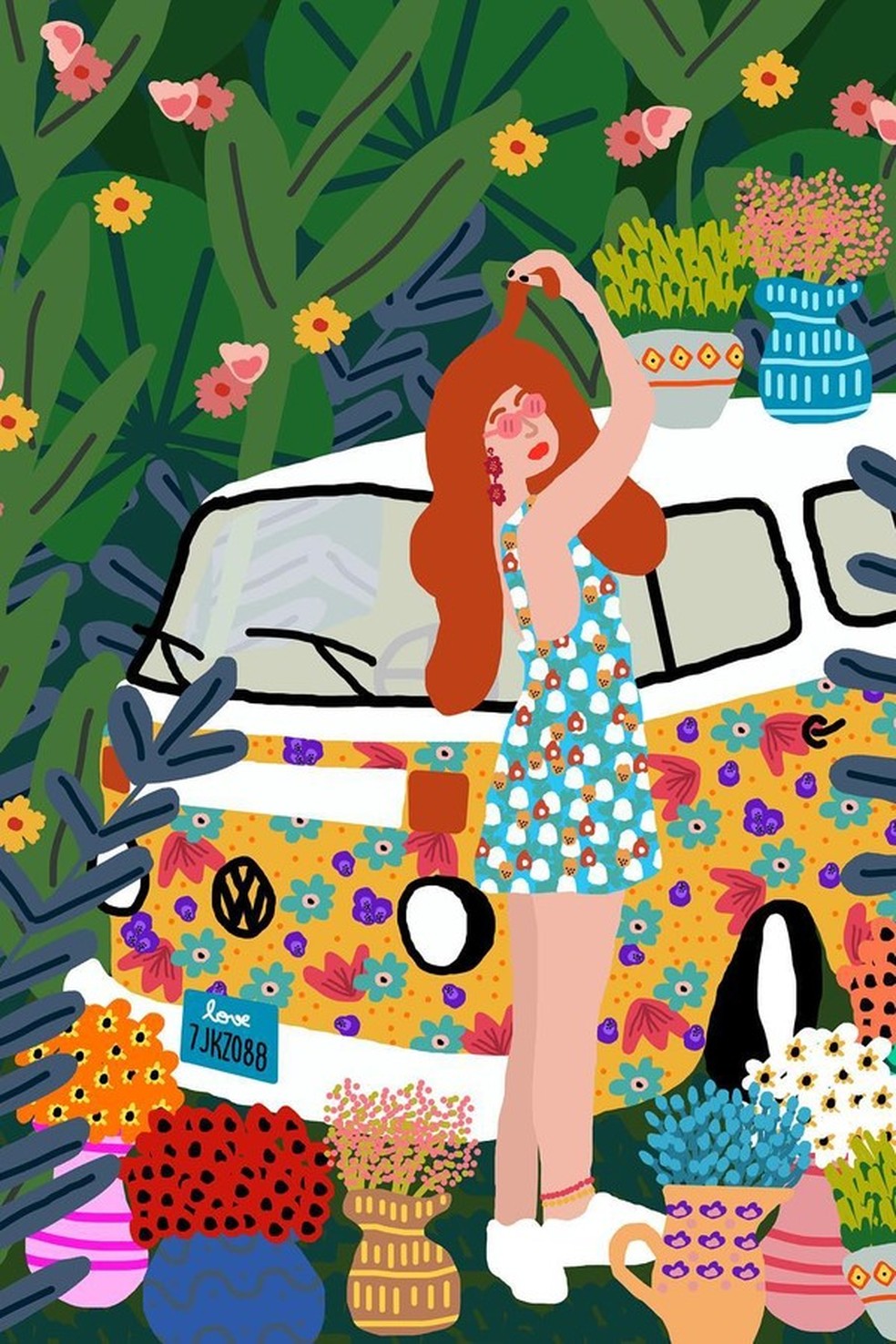 Ilustração de Rafaela Mascaro (Foto: Studio Grand-Pére/Divulgação) — Foto: Glamour