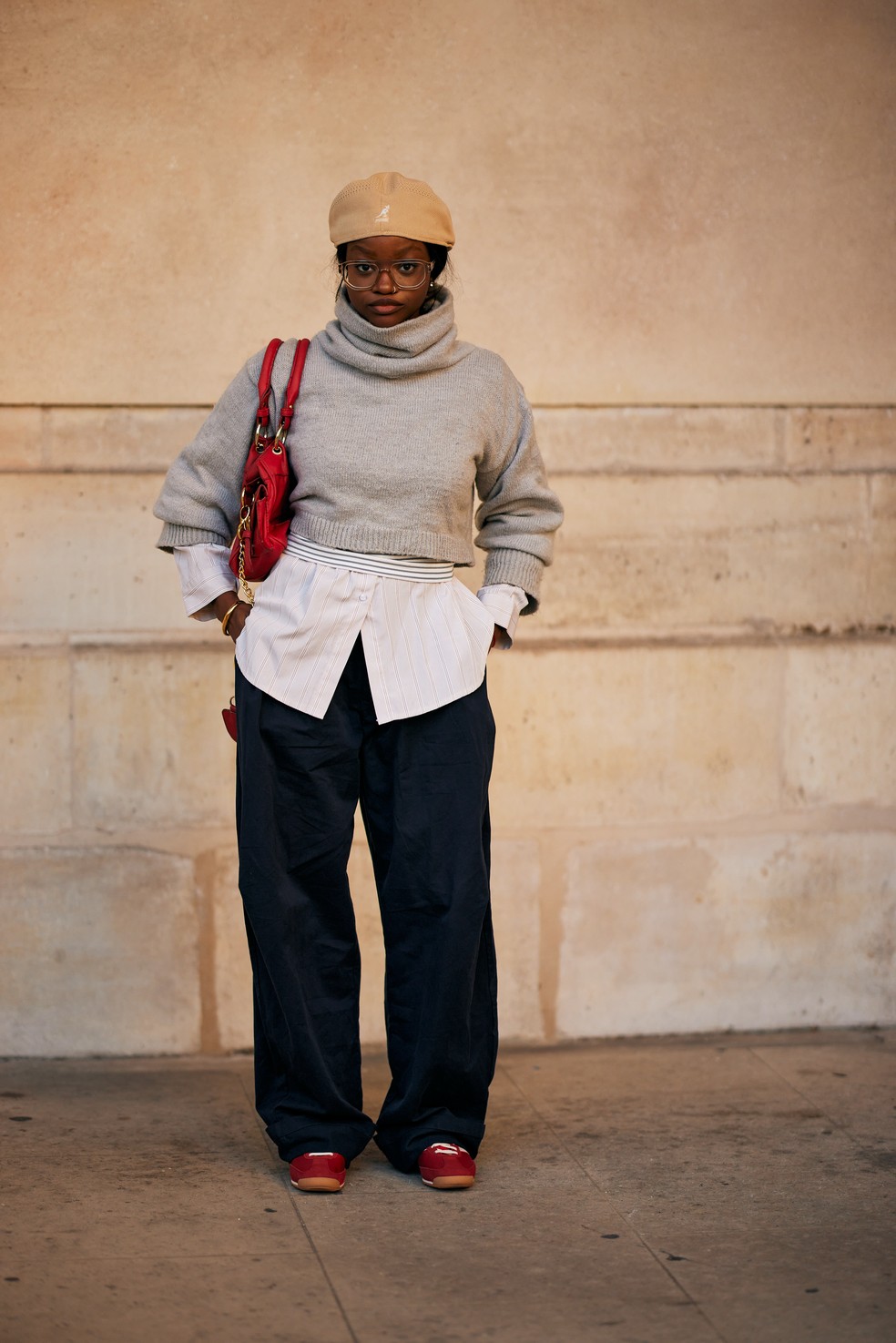 Gravata, cor da estação e mais tendências de moda em alta nas ruas de Milão e Paris — Foto: Launchmetrics Spotlight