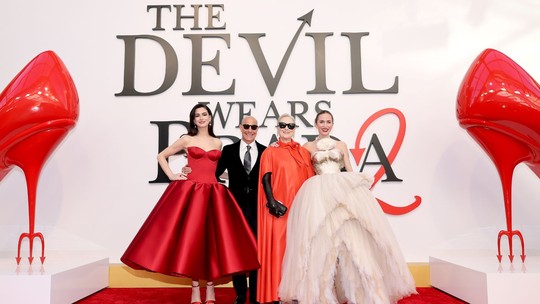 Os looks das famosas na première mundial de 'O Diabo Veste Prada 2' 