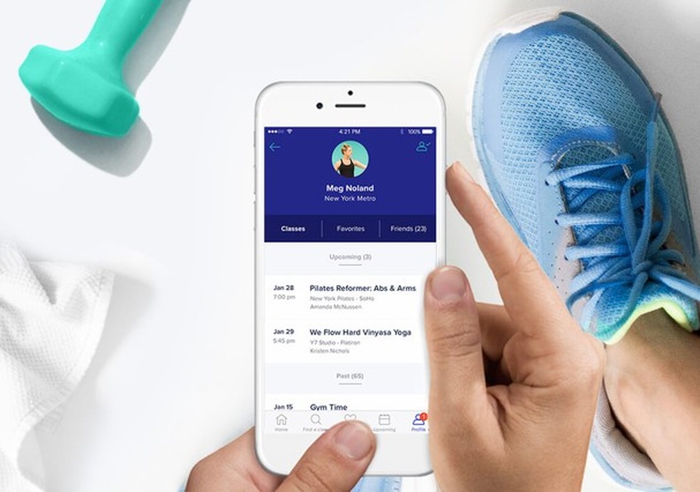 Chega ao Brasil app que dá acesso a academias e salões de beleza