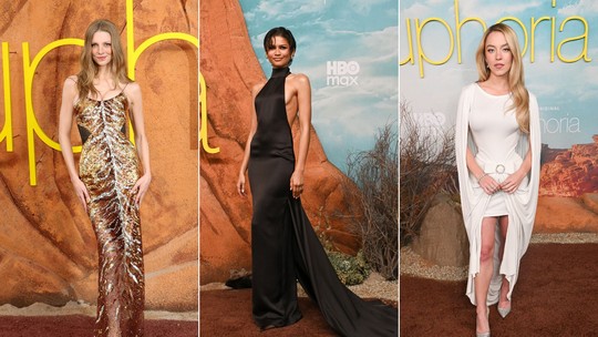 Os looks das estrelas no tapete vermelho da première da nova temporada de 'Euphoria'