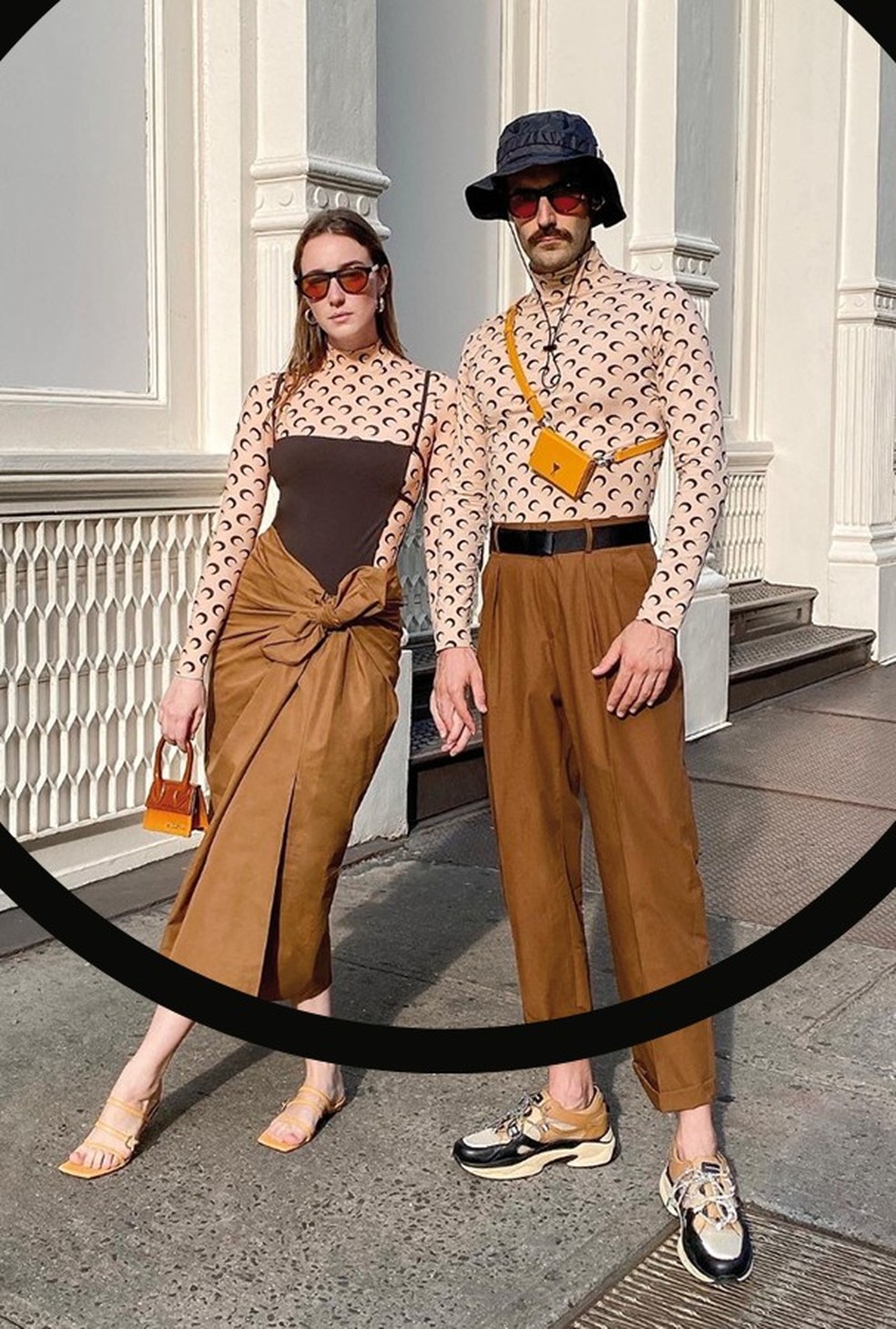 @young_emperors: Isabelle Chaput e Nelson Tiberghien (Foto: divulgação) — Foto: Glamour