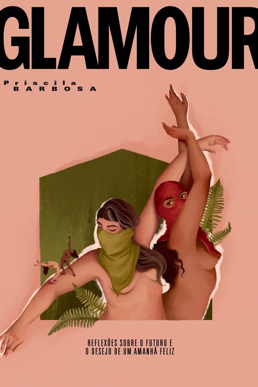 Capa Glamour maio/junho feita por Pri Barbosa (Foto: Pri Barbosa (@priii_barbosa)) — Foto: Glamour