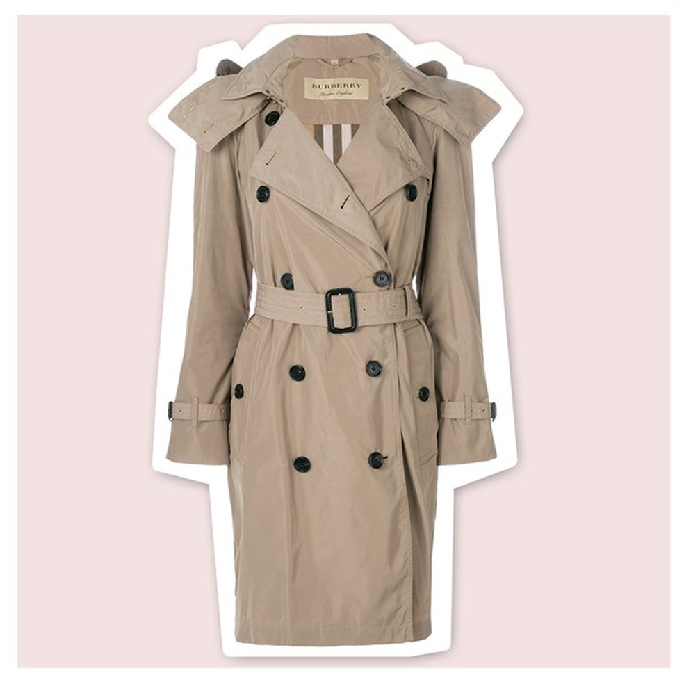 Trench coat da Burberry (Foto: Reprodução) — Foto: Glamour