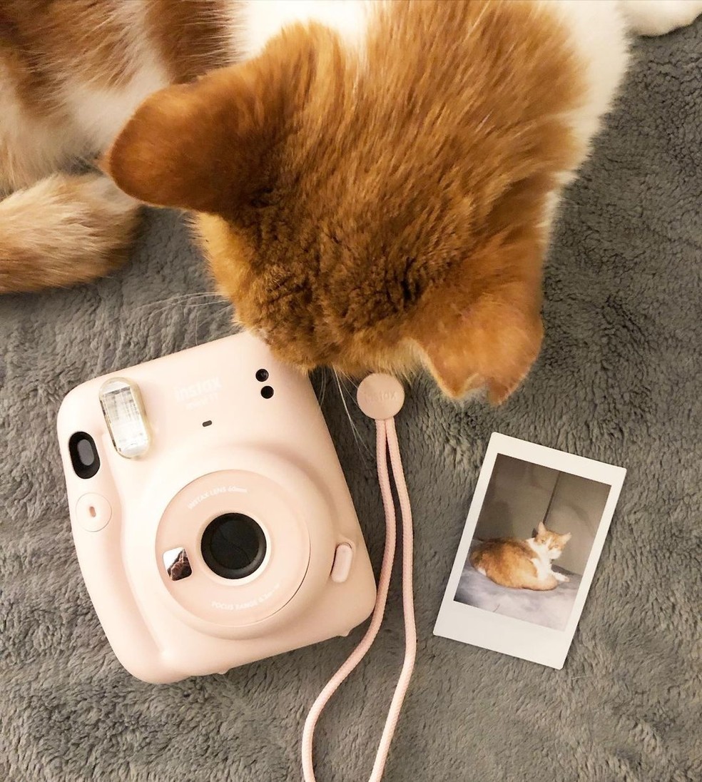 Câmera instantânea Instax — Foto: Divulgação