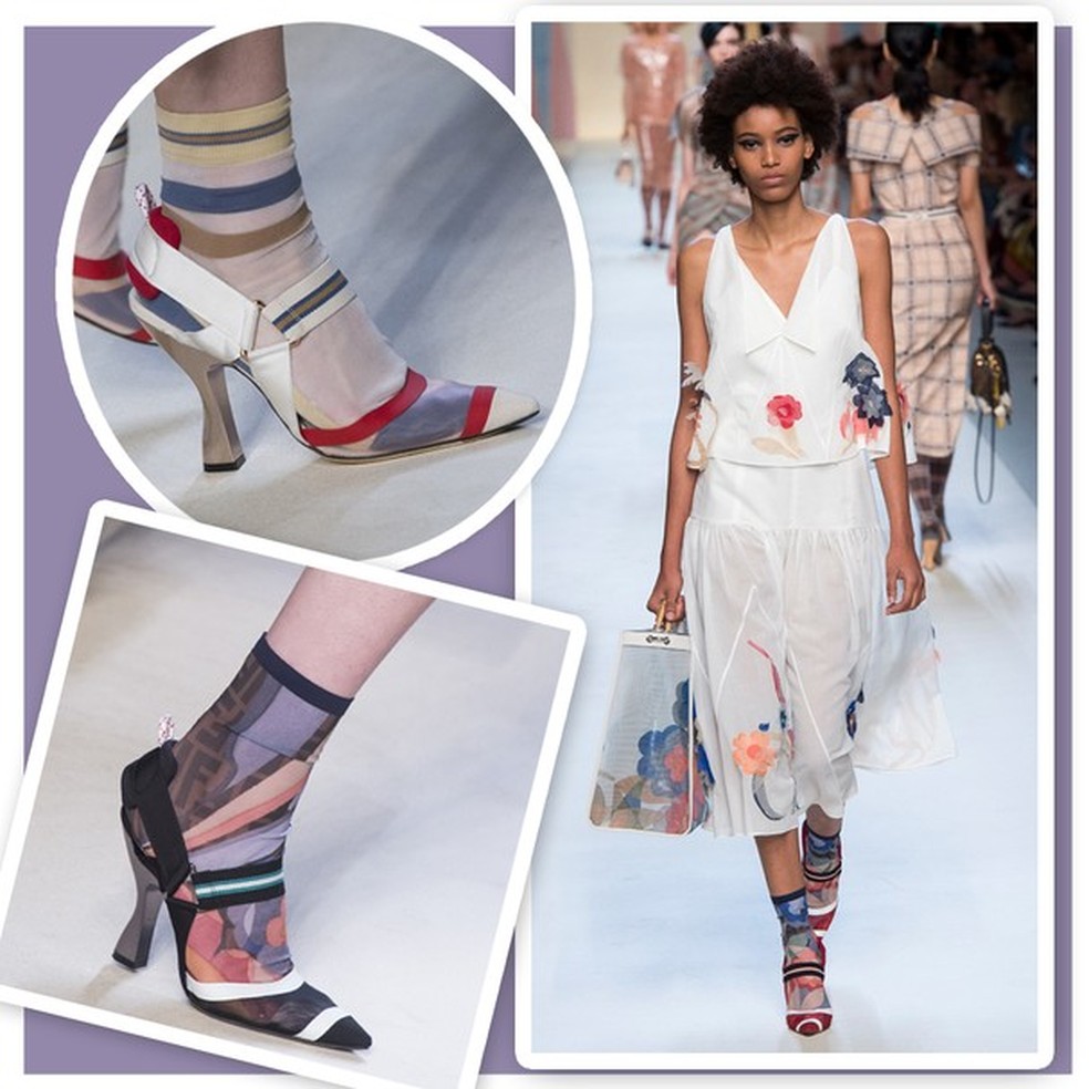 Fendi verão 2018 (Foto: Imaxtree) — Foto: Glamour
