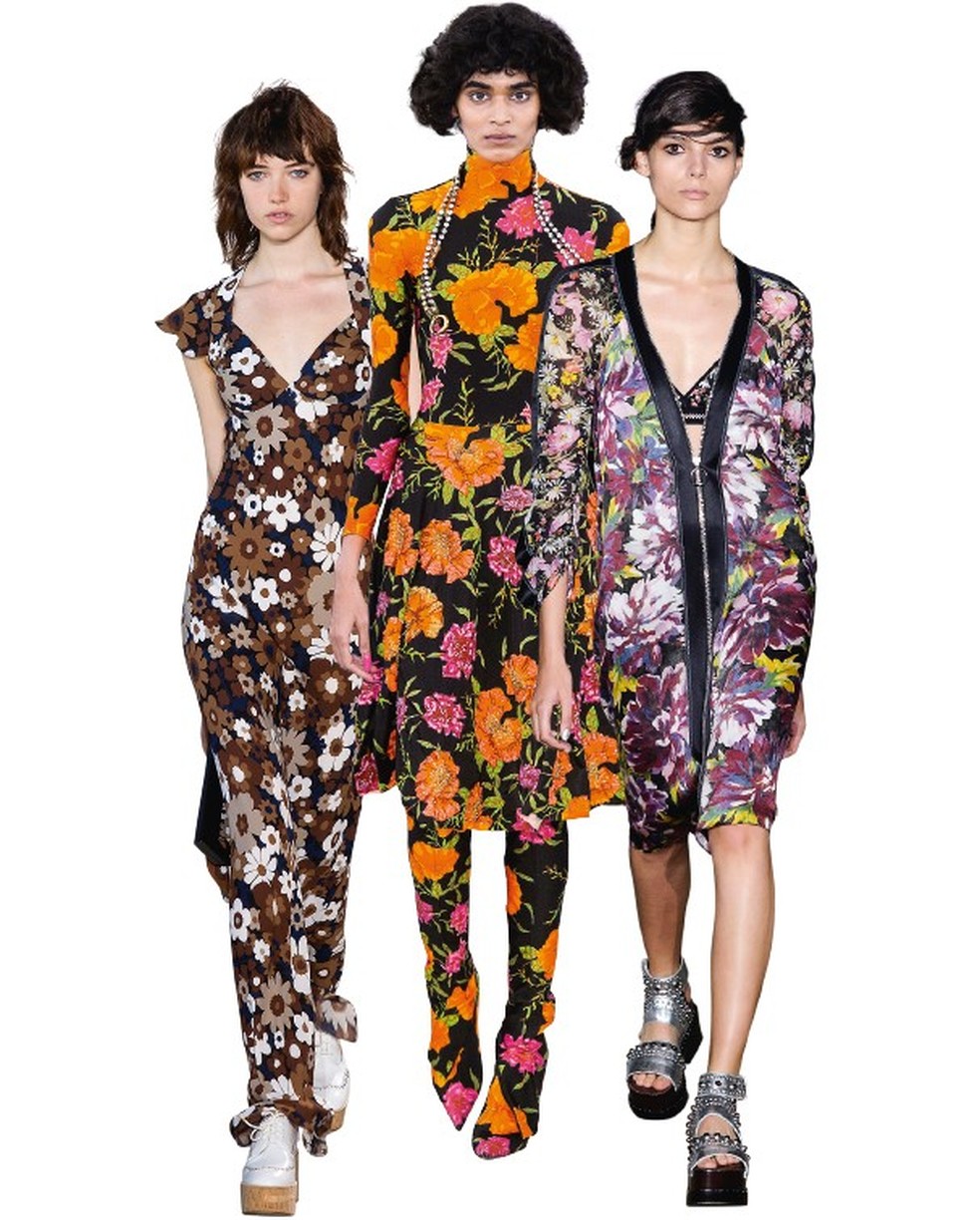 michael kors/ verão 2017; balenciaga/verão 2017; phillip Lim/verão 2017 — Foto: Glamour