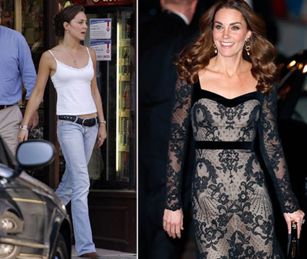 Kate Middleton antes da fama: veja os looks que ela usava quando não era da família real (Foto: Getty Images) — Foto: Glamour