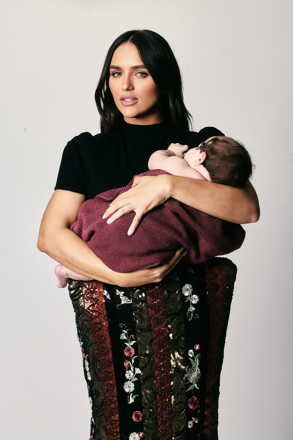Rafa Kalimann com a filha, Zuza — Foto: Eusébio Mendonça