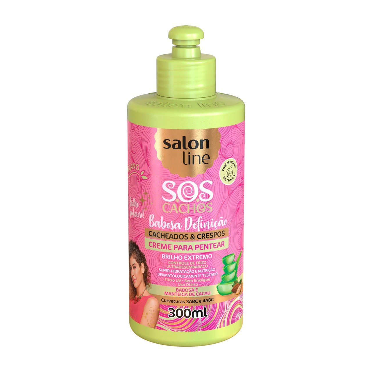 Creme para pentear Babosa Definição, da Salon Line, por R$ 14