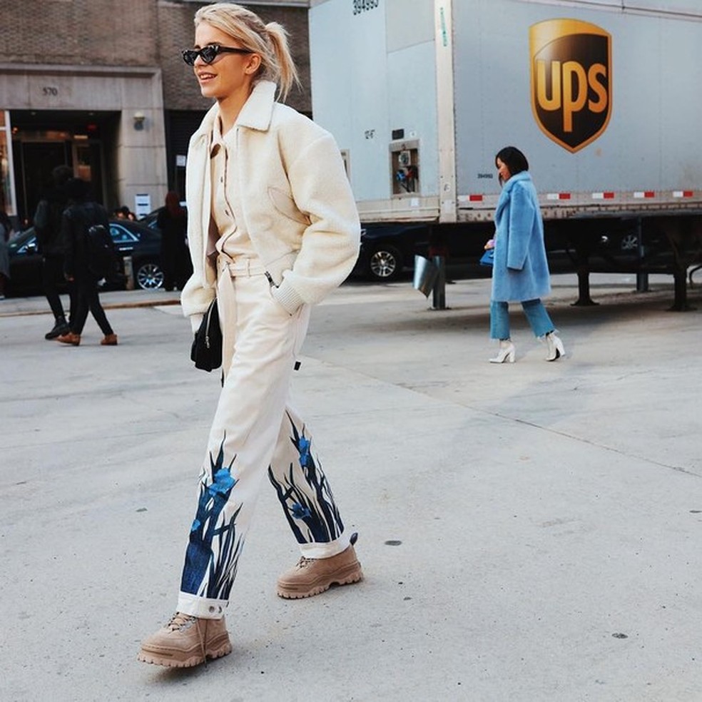 Mais um look de Carol Daur com a tendência (Foto: Instagram/Reprodução) — Foto: Glamour