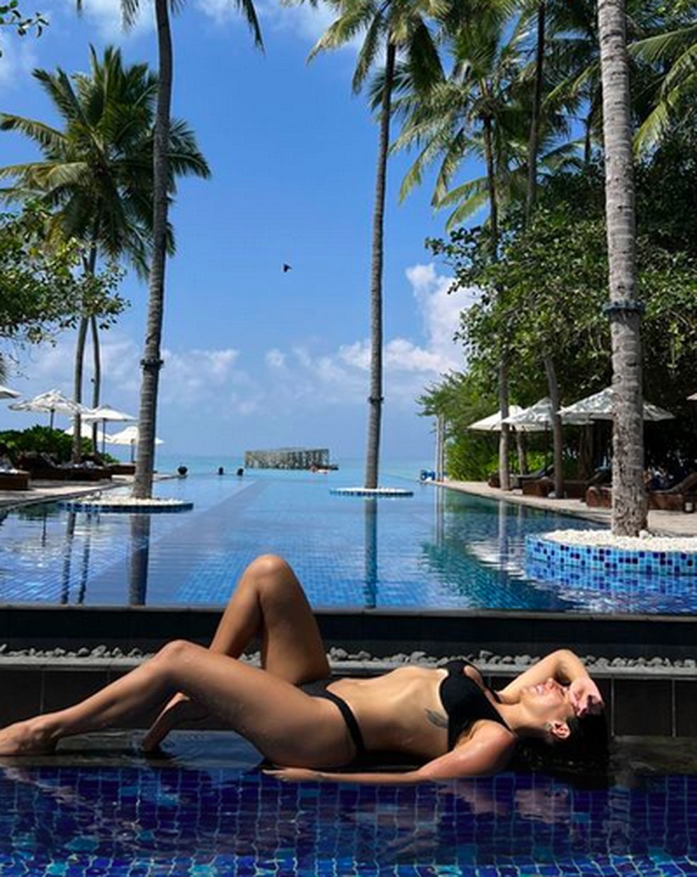 Bruna Biancardi posa de biquíni nas Maldivas: 'Paradise