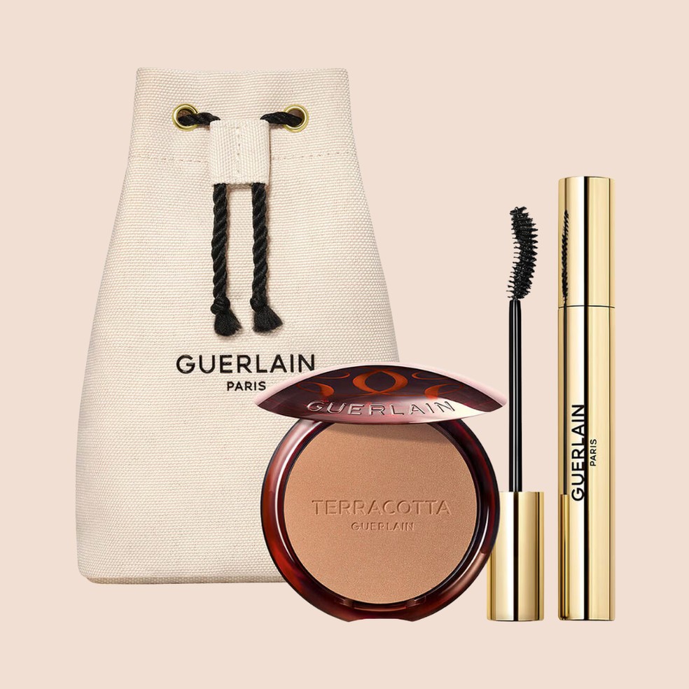 Bronzer Terracotta e Máscara de Cílios Noir G, Guerlain (R$ 452) — Foto: Divulgação