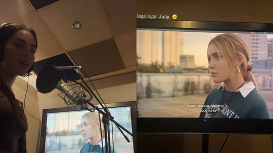 Jade Picon mostra bastidores de filme que marca sua estreia no cinema