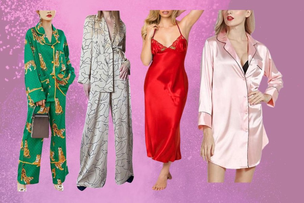 Pijamismo e Sleepwear: sair de casa de pijama é novo conceito de moda — Foto: Glamour Brasil