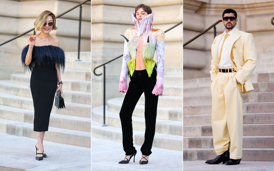 Michelle Yeoh, Emma Corrin e mais: os looks dos famosos na fila A do ...
