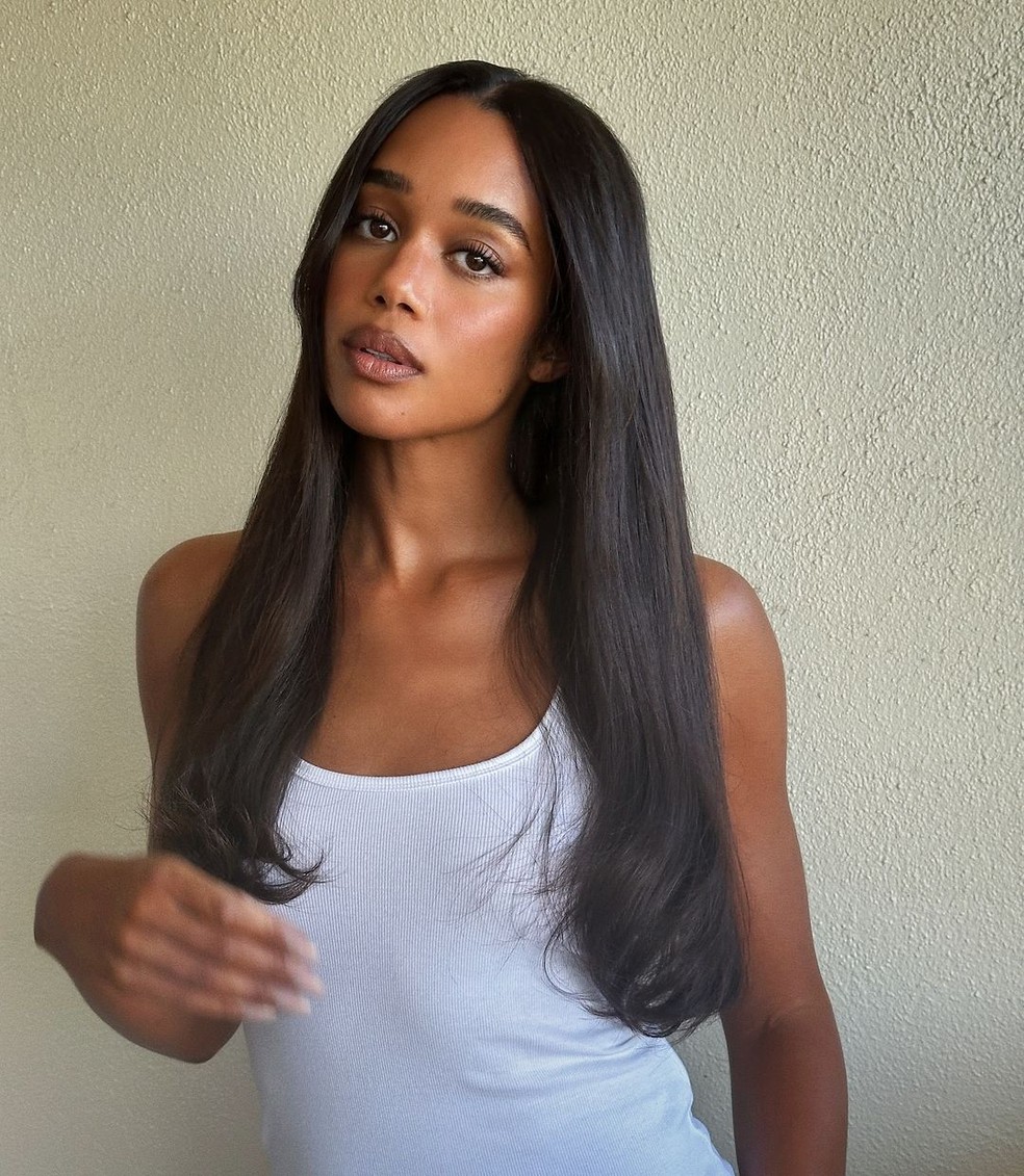 "Dark espresso" é o tom da vez para atualizar o cabelo castanho — Foto: Instagram/Reprodução