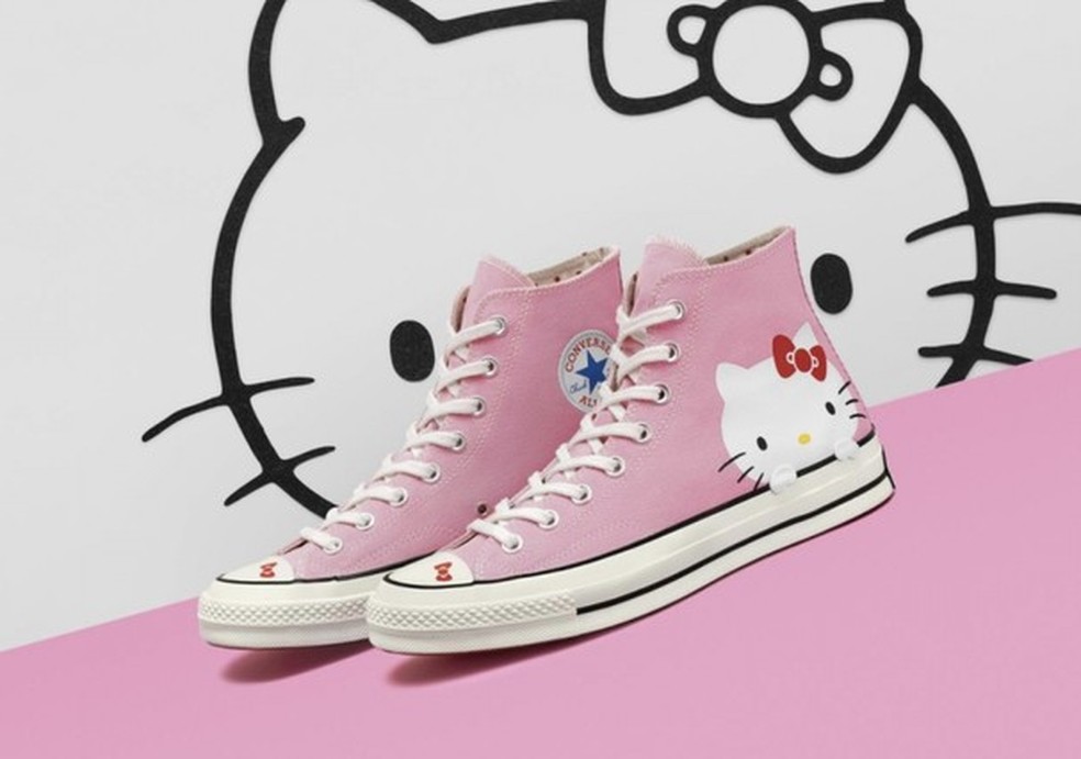 Converse hello shop kitty brasil