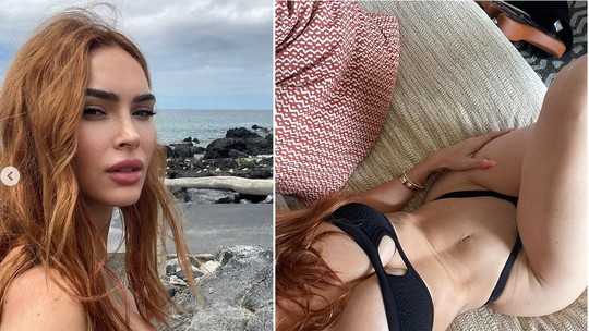 Megan Fox curte dia na praia em meio aos boatos de separação