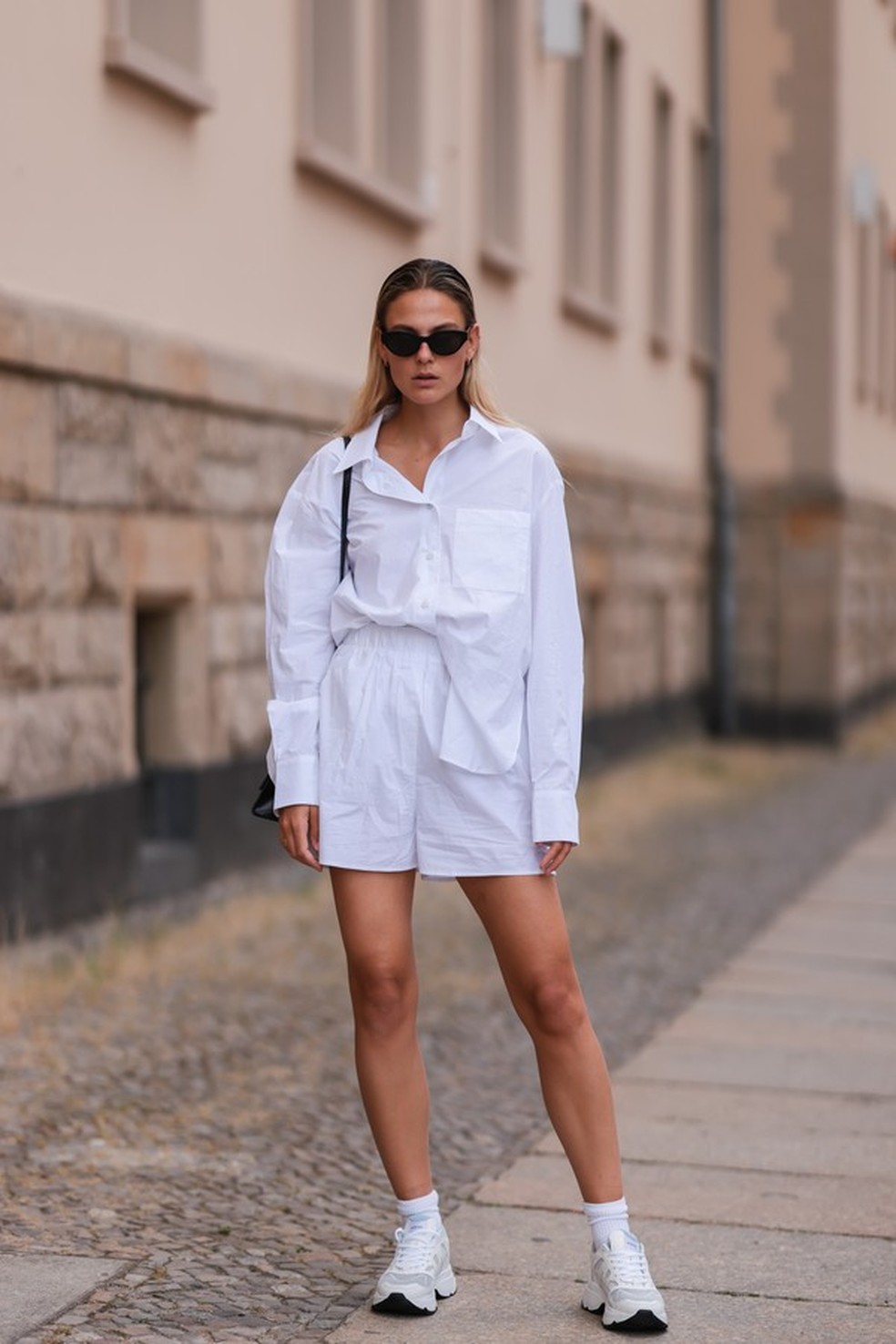 Looks com shorts boxer (Foto: Getty Images) — Foto: Glamour
