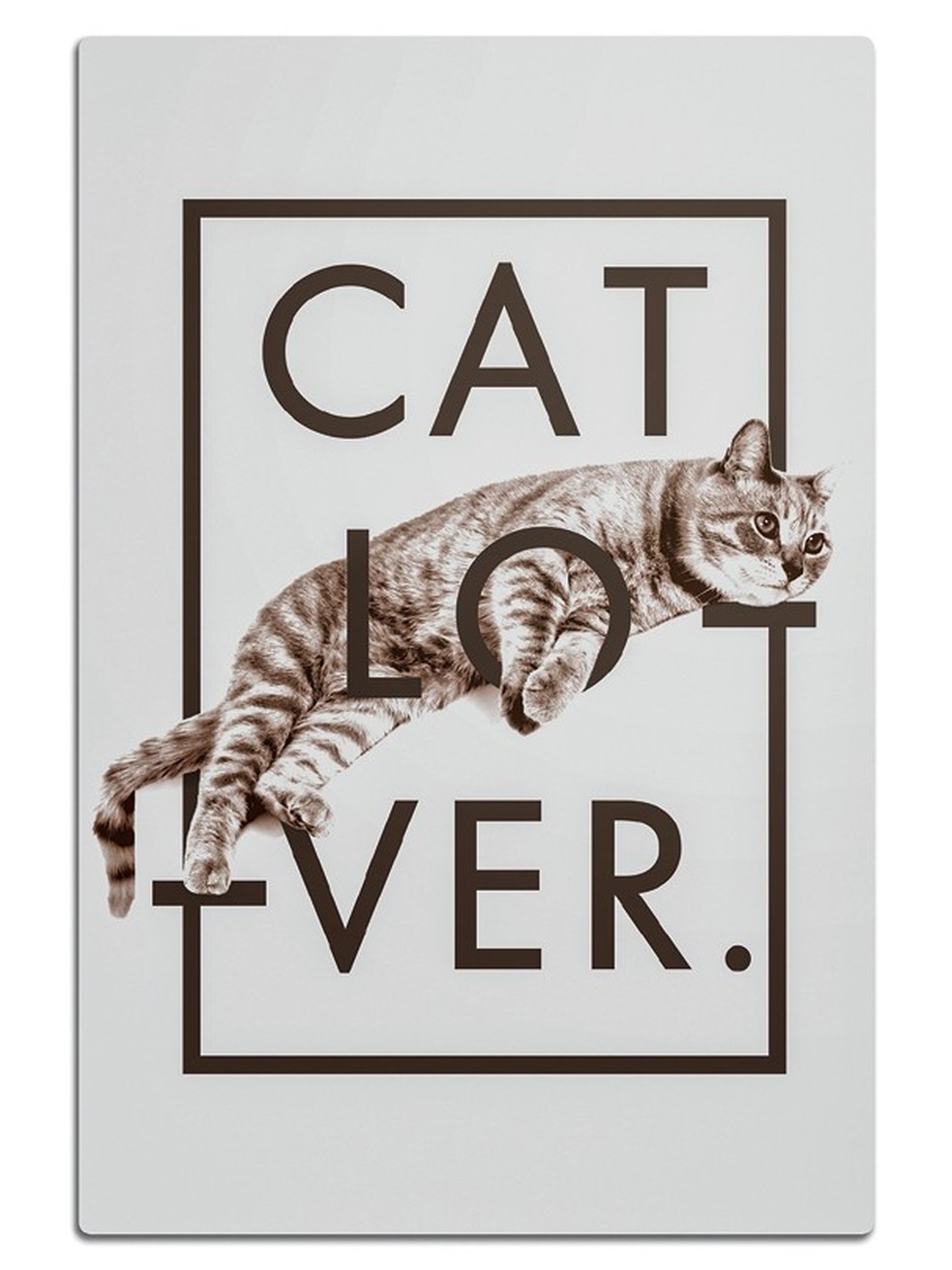 Pôster Cat Lover, R$ 80, Cat Club (Foto: Divulgação) — Foto: Glamour