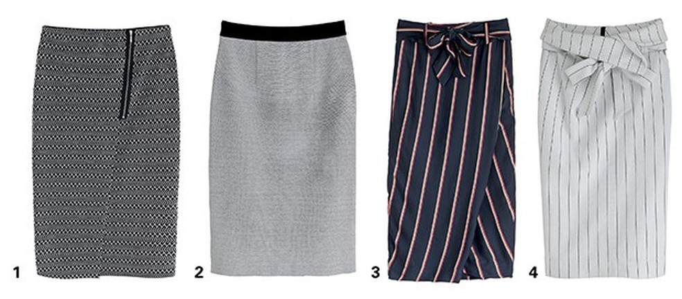 1. Renner, R$ 120. 2. Cartel 011, R$ 475. 3. Eva, R$ 498. 4. Lucas Magalhães, R$ 845  — Foto: Glamour