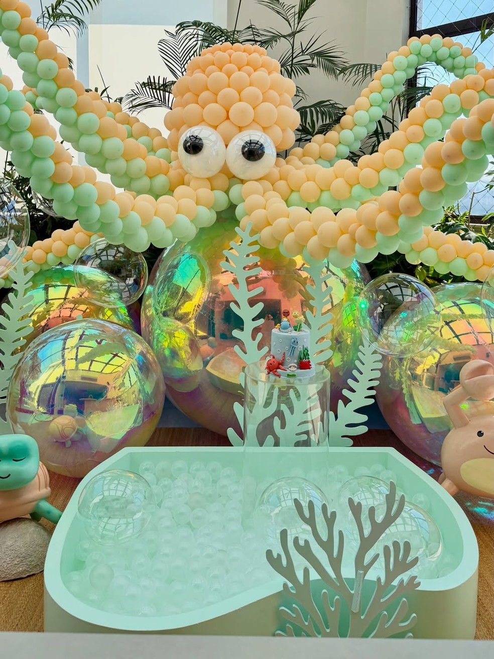 Mesversário de Bento, filho de Carol Peixinho e Thiaguinho — Foto: Reprodução/Instagram